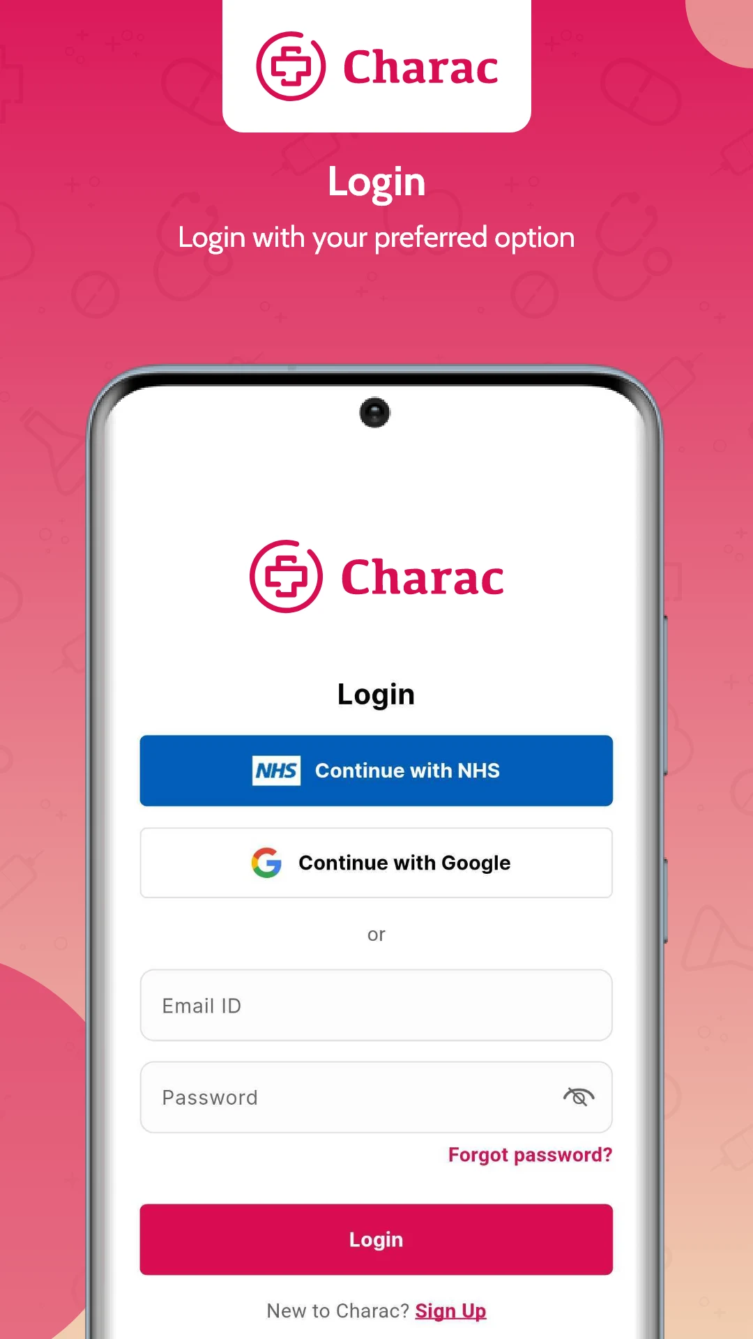 Charac - The Pharmacy App screenshot